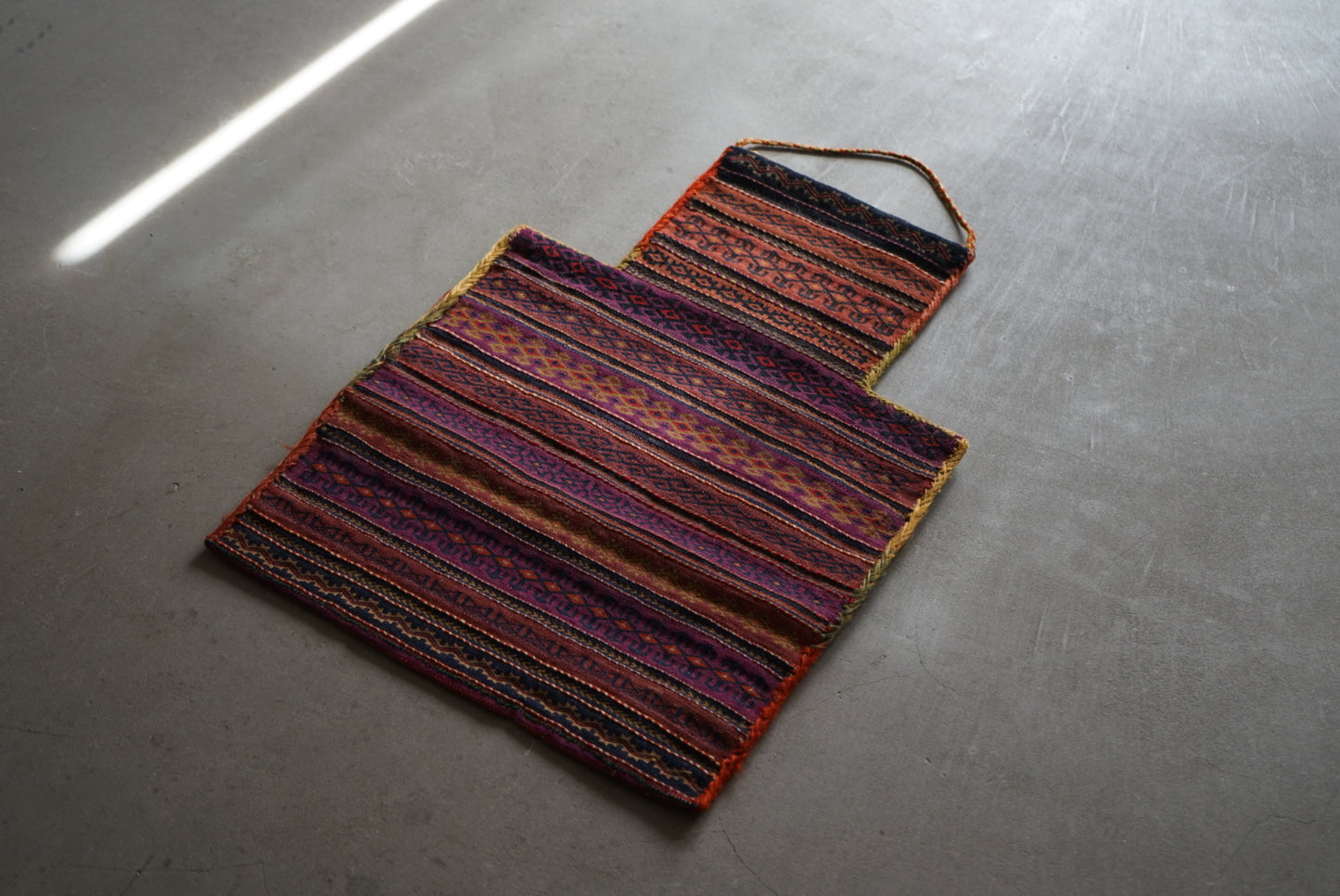 AFGHANISTAN-IRAN OLD QALAI NAW SALT BAG 1980年 56.5 × 40.5 cm