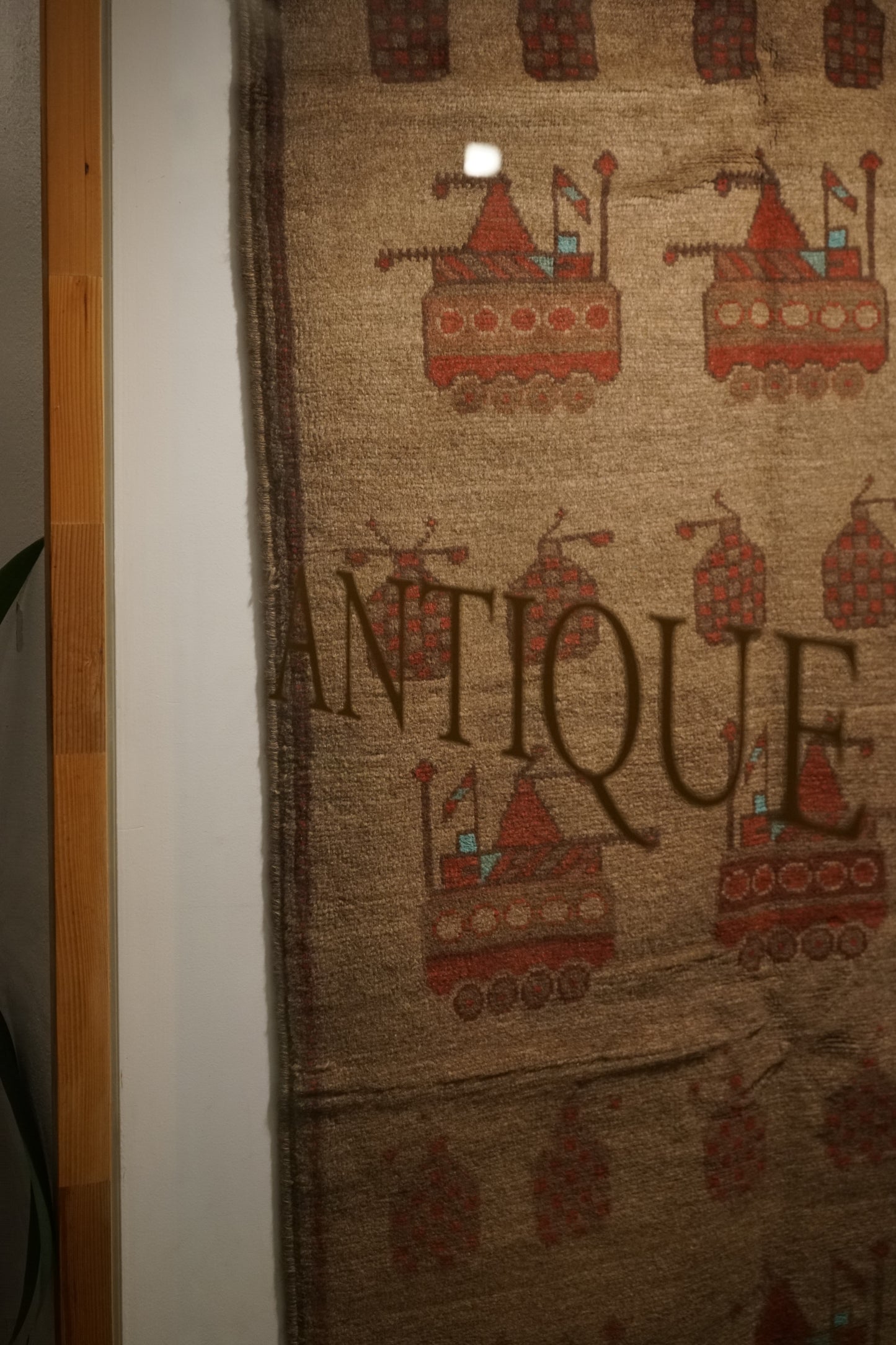 AFGHANISTAN VINTAGE WAR RUG 1980年代 149× 90 cm No.AF2512