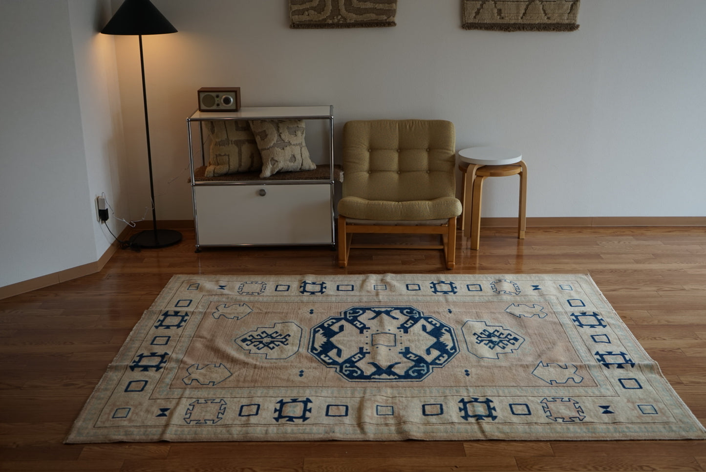 TURKEY OLD ANATORIA BEIGE 1970年代 210 × 150 cm No.TR25156