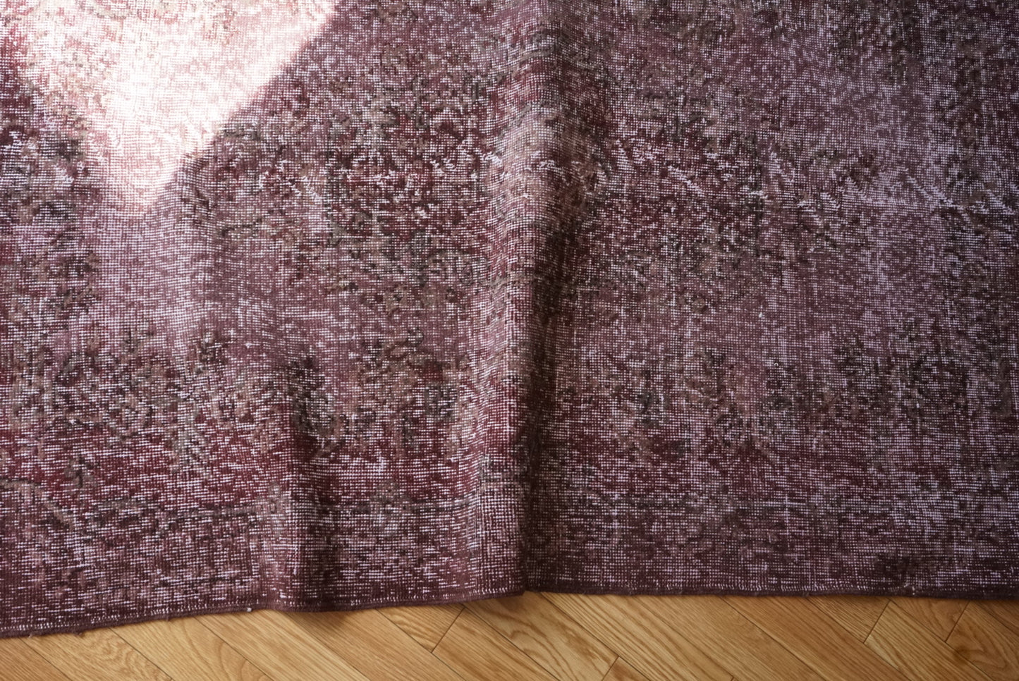 Türkiye Old Isparta Overdye Purple 1970年代 cm No.TR25470