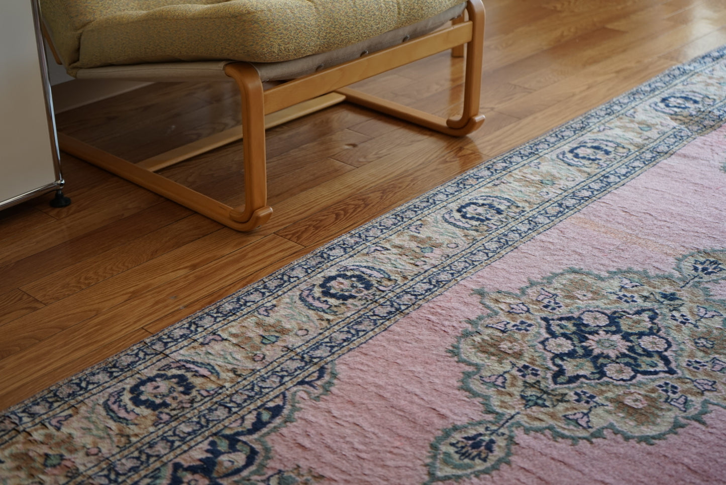 Türkiye Old Kayseri Pink Runner 1950-1960年代 272 × 101 cm