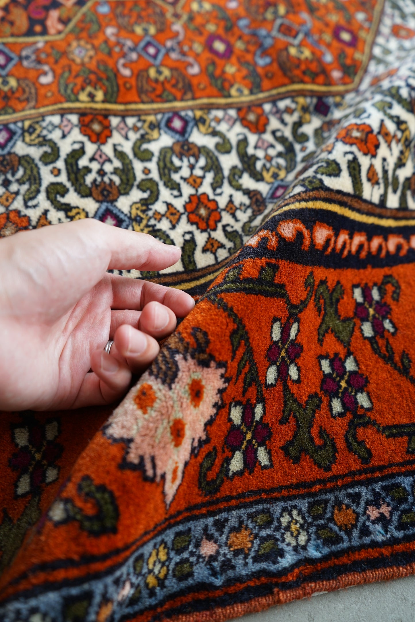 店頭販売 IRAN ANTIQUE KALAT KHORASAN 1870年代 158 × 115 cm