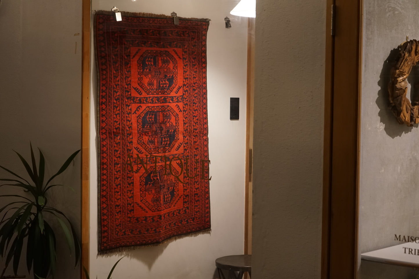 AFGHANISTAN OLD TURKMEN ELEPHANT FOOT 1970年代 112 × 75 cm No.AF2515