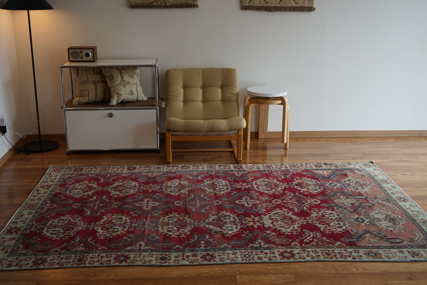 Türkiye Old Isparta RosePink 1960年代 251 × 147 cm No.TR25377