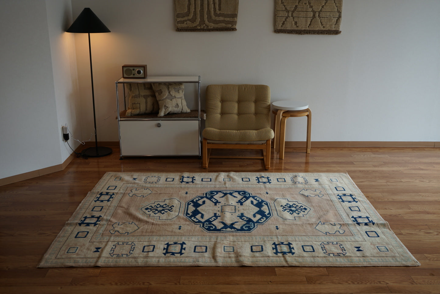TURKEY OLD ANATORIA BEIGE 1970年代 210 × 150 cm No.TR25156