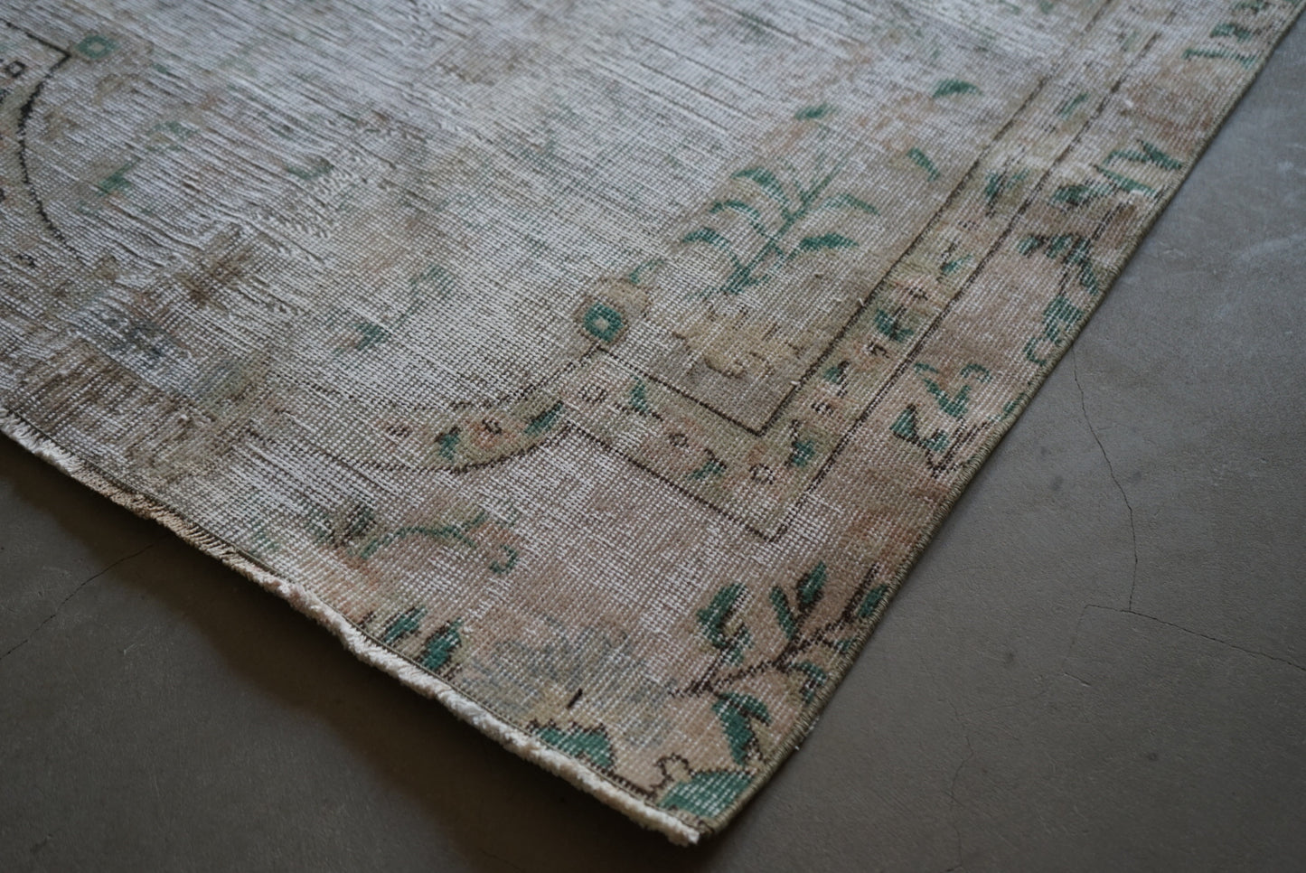 TURKEY OLD ISPARTA GREEN GARDEN 1970年代 189  × 101 cm No.TR25133