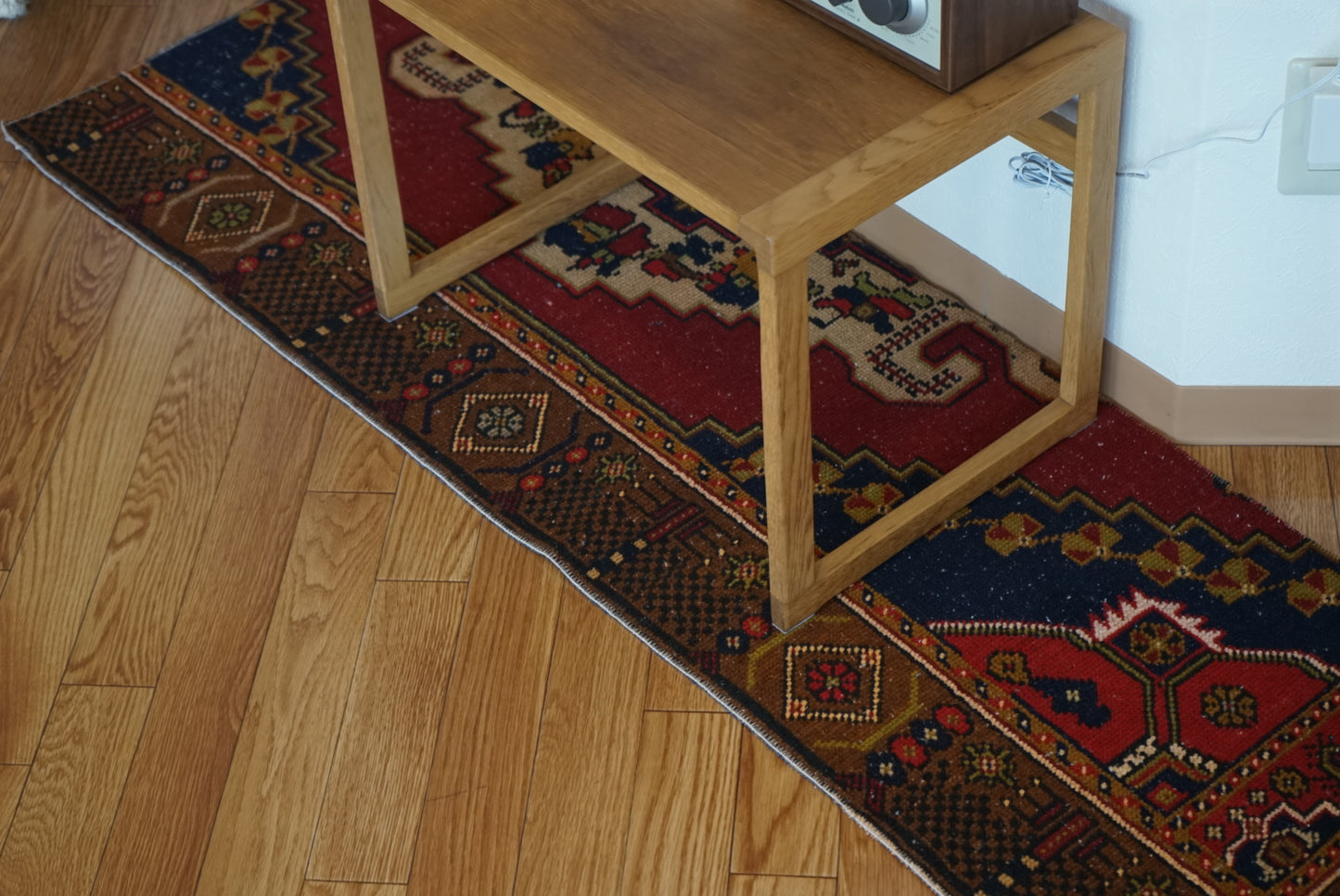 Türkiye Old Oushak Runner 1970年代 154 × 47 cm No.TR25269