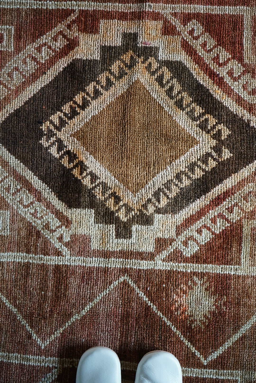 TURKEY VINTAGE ANATORIA BROWN 1980年代 256 × 155 cm No.TR25157