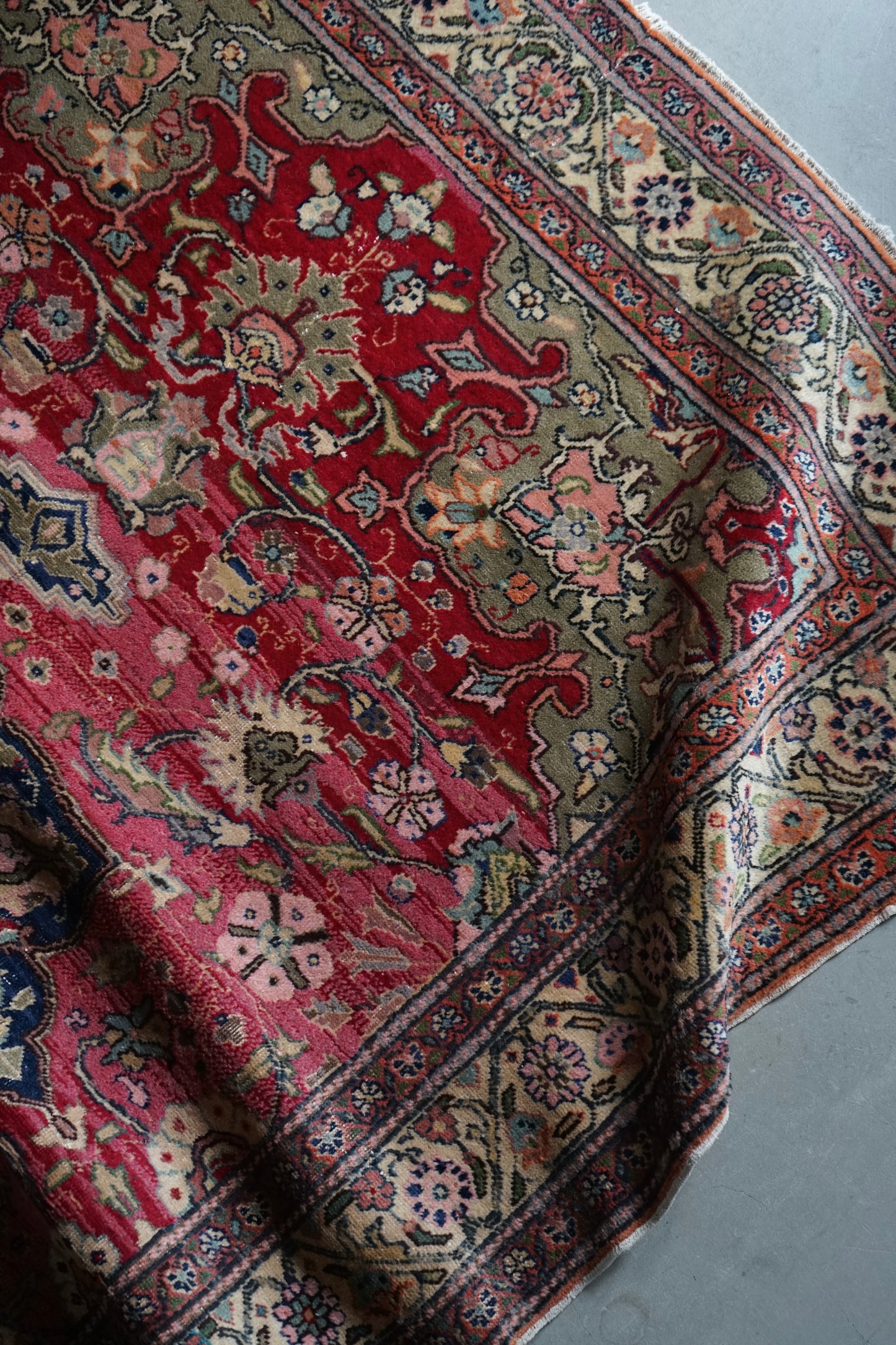 TURKEY OLD KAYSERI PINK 1950-1960年代 218 × 153 cm No.TR25192