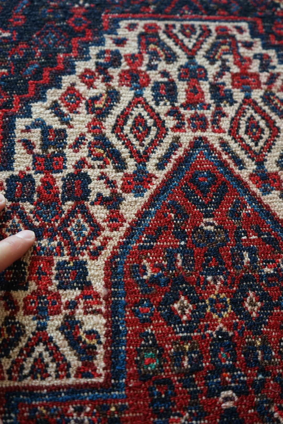 TURKEY OLD SANANDAJI DESIGN 1950年代 164 × 120 cm No.TR25110