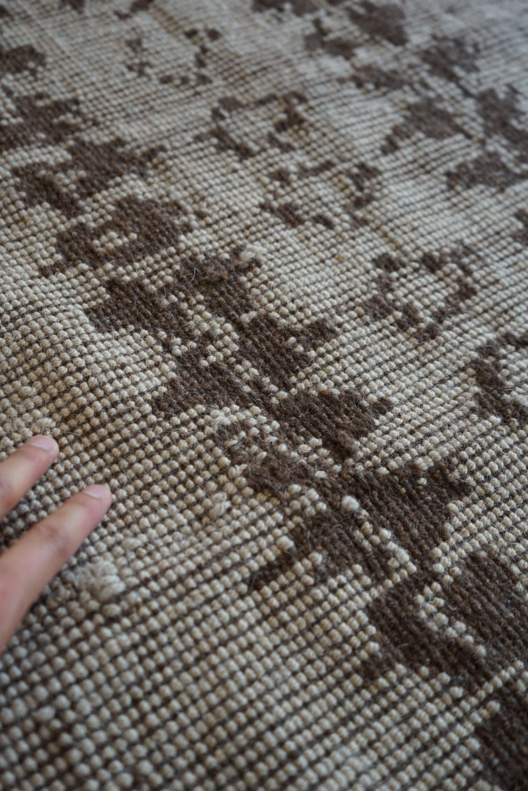 店頭販売 ORIGINAL IRAN QASHQAI KILIM " TRIBE " 204 × 142 cm