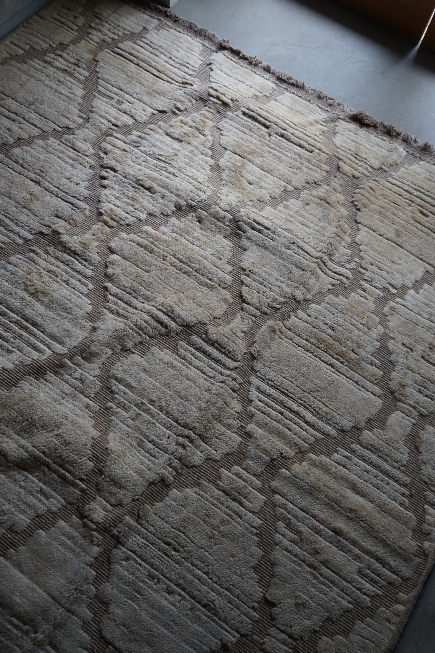 店頭販売 ORIGINAL IRAN QASHQAI KILIM LIVING MAIN SIZE " DIAMOND " 300 × 200 cm