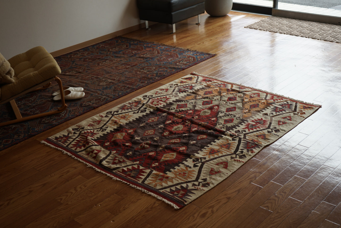 Türkiye Old Kilim 155 × 123 cm No.TR25334