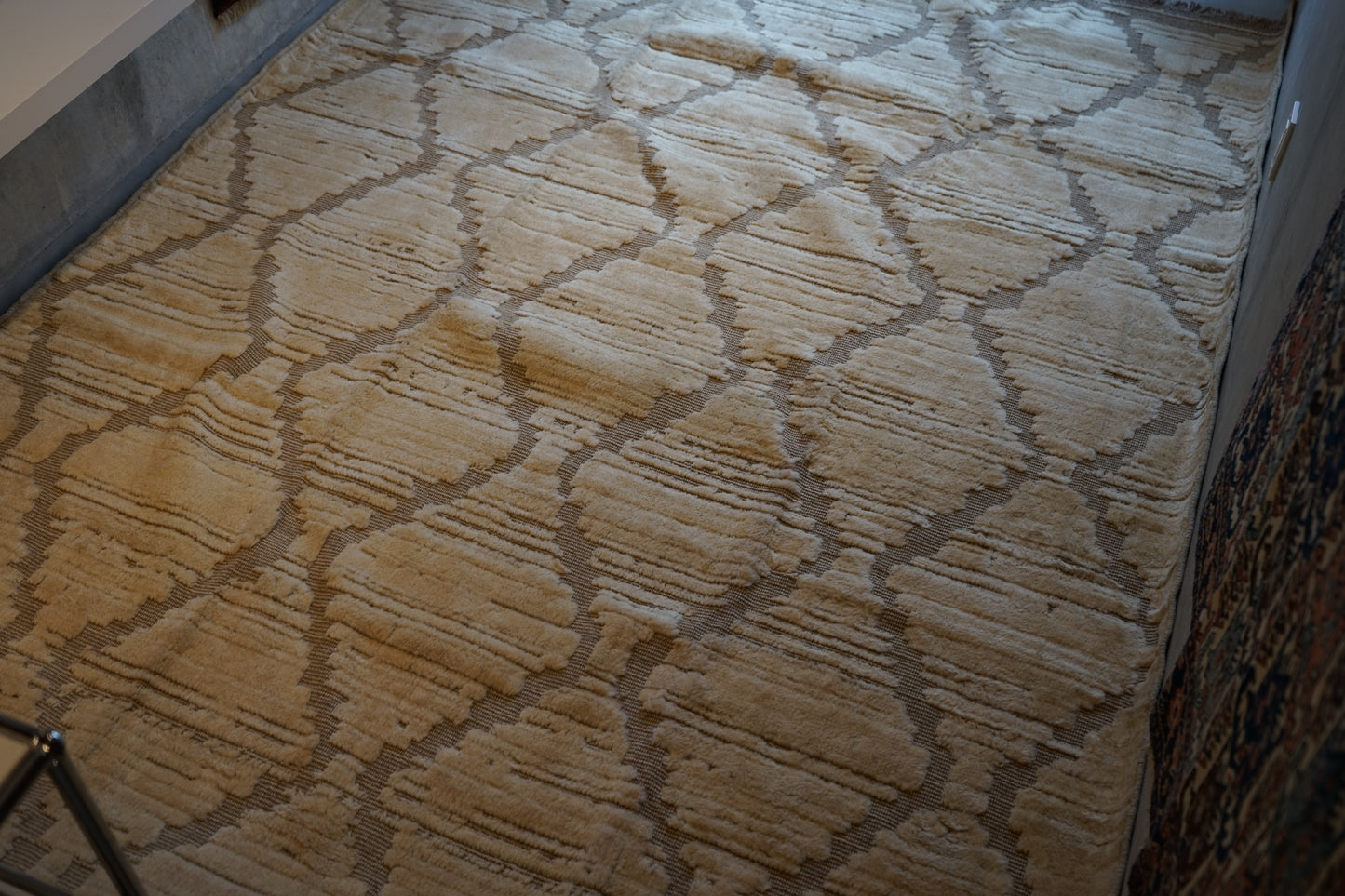 店頭販売 ORIGINAL IRAN QASHQAI KILIM LIVING MAIN SIZE " DIAMOND " 300 × 200 cm