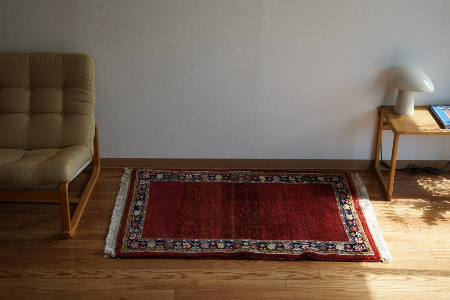 Iran Shiraz Qashqai Gabbeh Rich Red 119.5 × 85 cm
