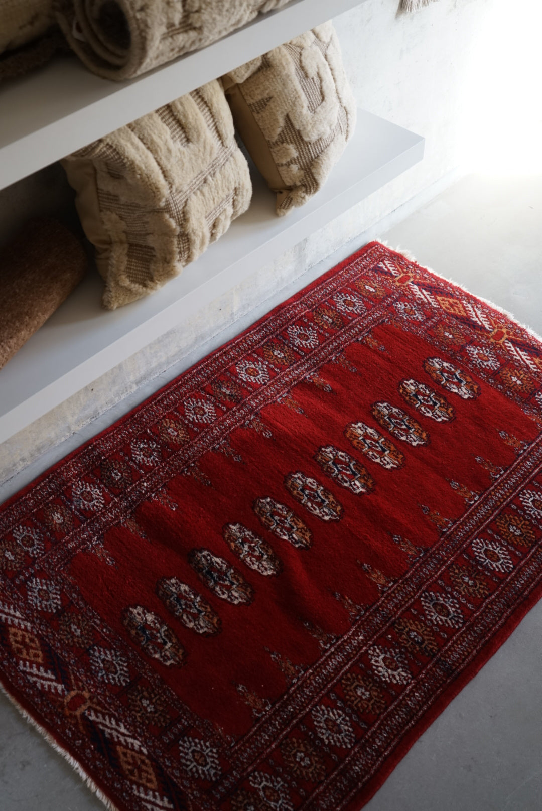 Türkiye Old Turkmen Red 1970年代 141 × 93 cm No.TR25232