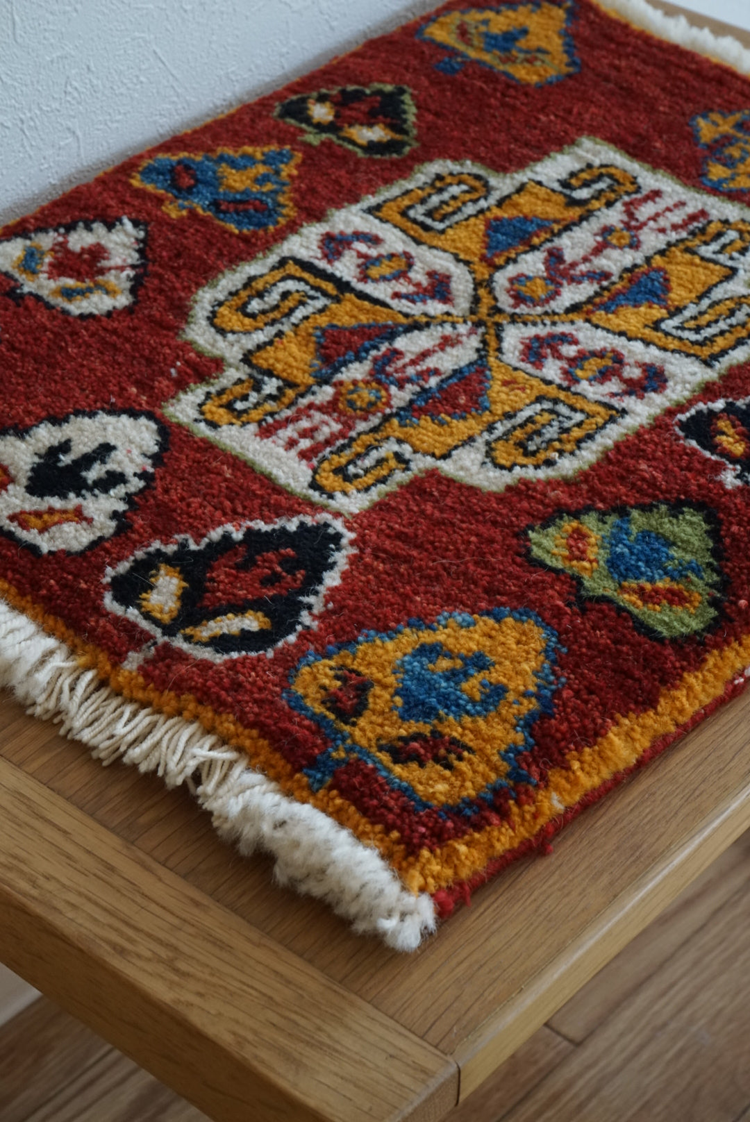 Iran Old Shiraz Qashqai Gabbeh Tree motif 1930-1950年代 
40 × 33 cm