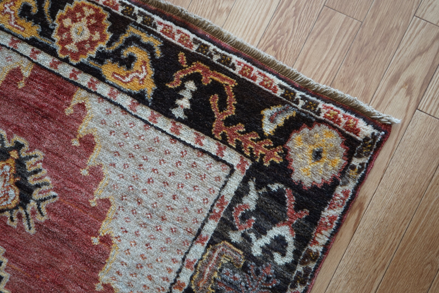 TRIBAL RUG TURKEY OLD KONYA OUSHAK 1965年代 164 × 115 cm No.TR25194