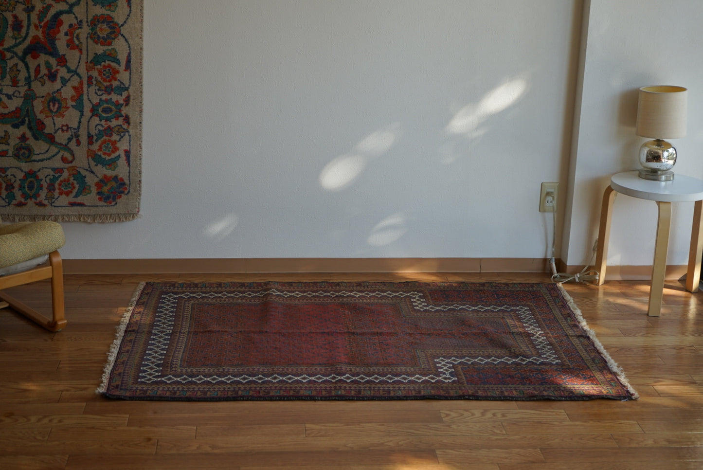 Afghanistan Old Baluch Prayer Rug 1970年代 155 × 100 cm  No.AF2541 / 国内送料無料・羊毛手織り絨毯