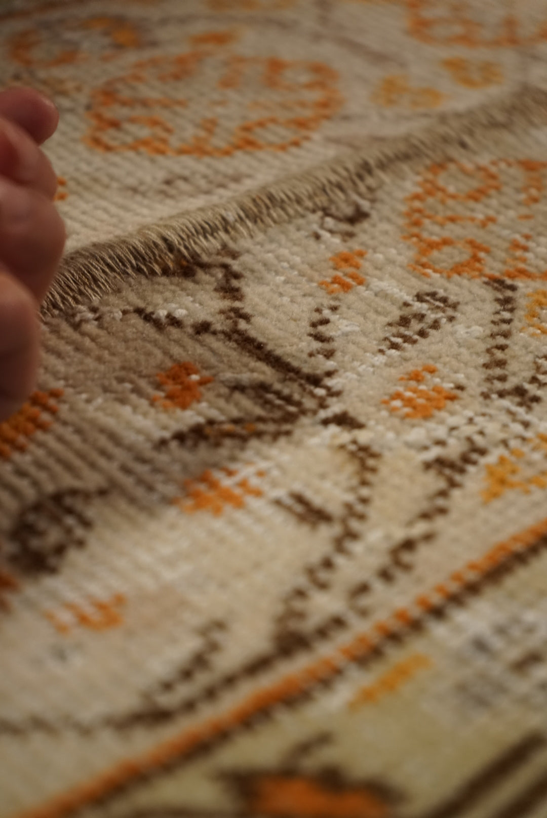 TURKEY VINTAGE SMALL RUG PATCHWORK 80 × 41 cm No.TR25163