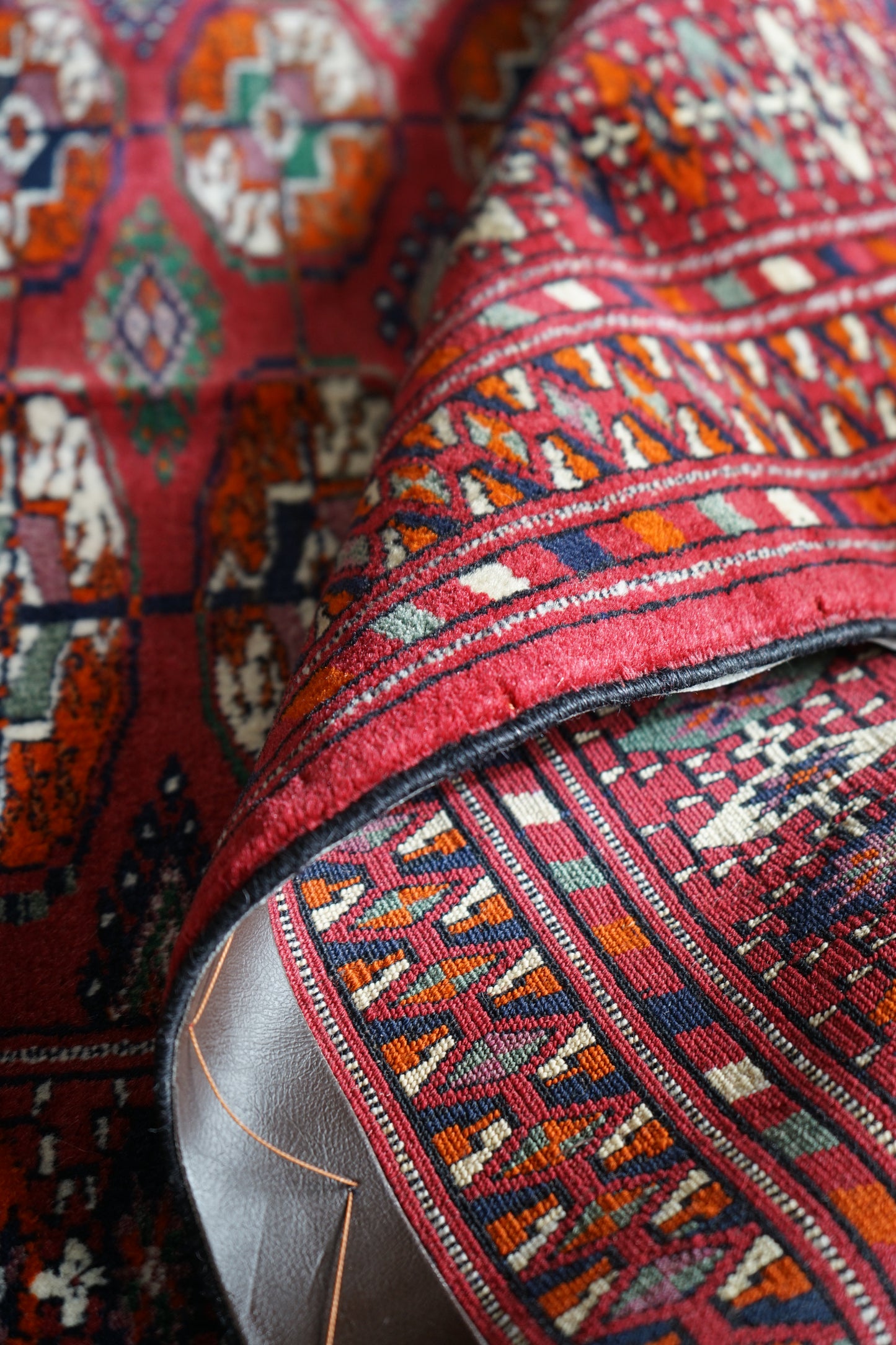 IRAN ANTIQUE TURKMEN YAMUT 1900年代 117 × 78 cm