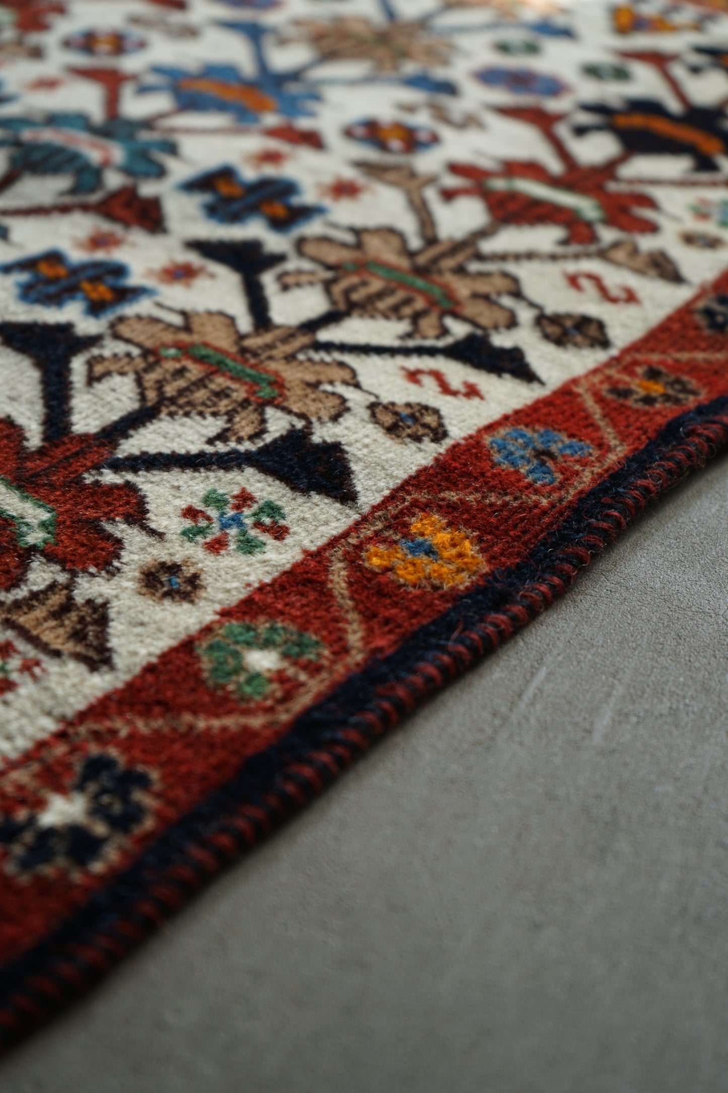 IRAN ANTIQUE KHAMSEH IGDER 1840年代 77 × 53 cm