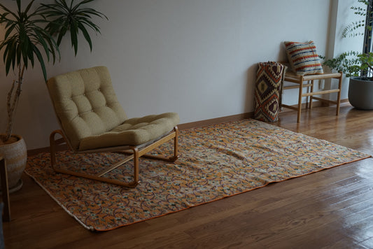 TURKEY OLD ISPARTA CALLOT ORANGE 1970年代 232 × 140 cm No.TR25149