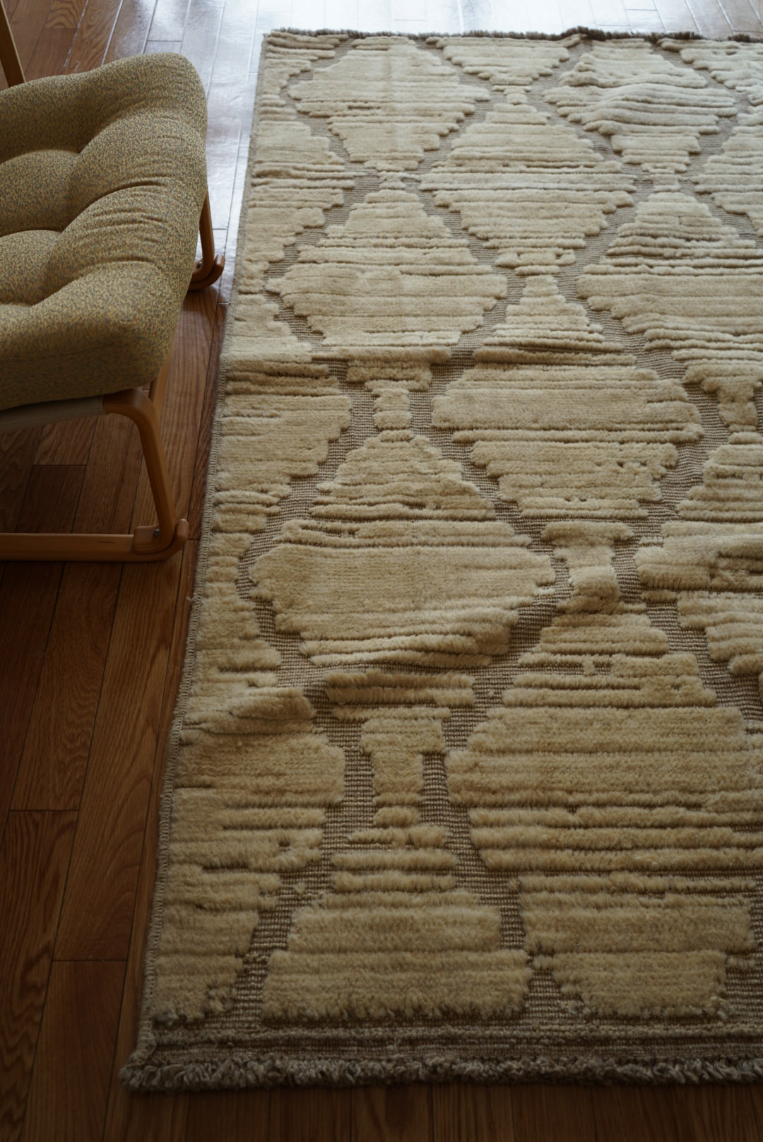 店頭販売 ORIGINAL IRAN QASHQAI KILIM LIVING SIZE " DIAMOND " 200 × 200 cm