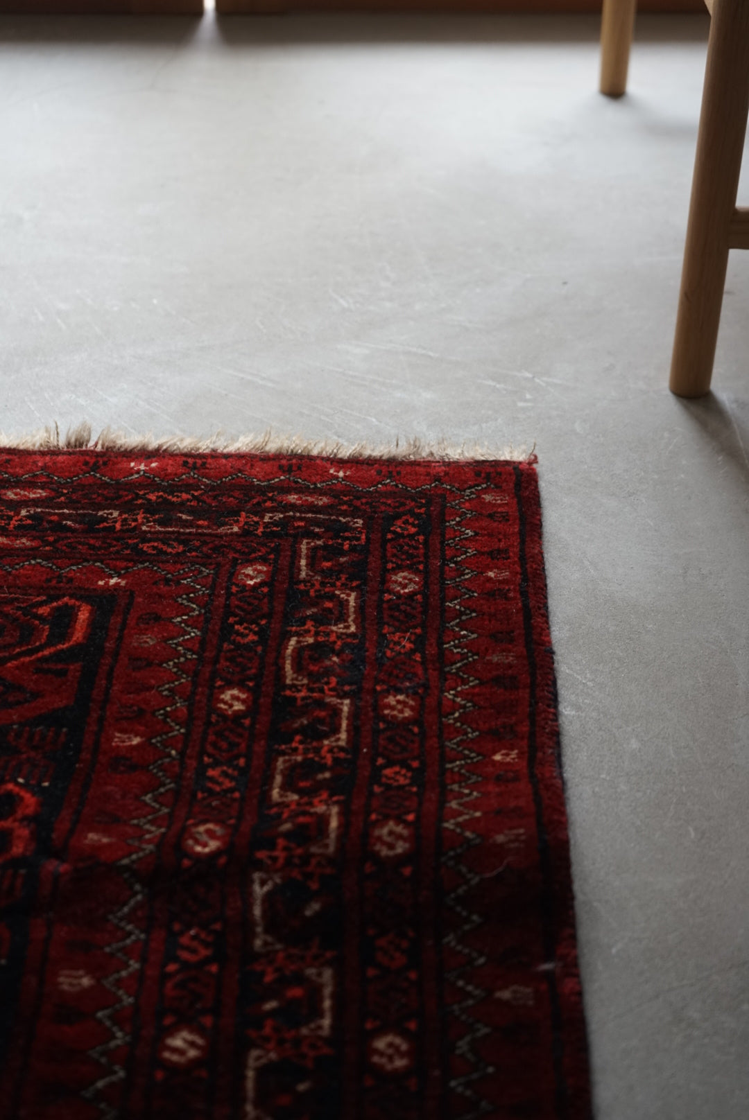 Afghanistan Old Turkmen Rich Black 1960年代 180 × 100 cm No.AF2519