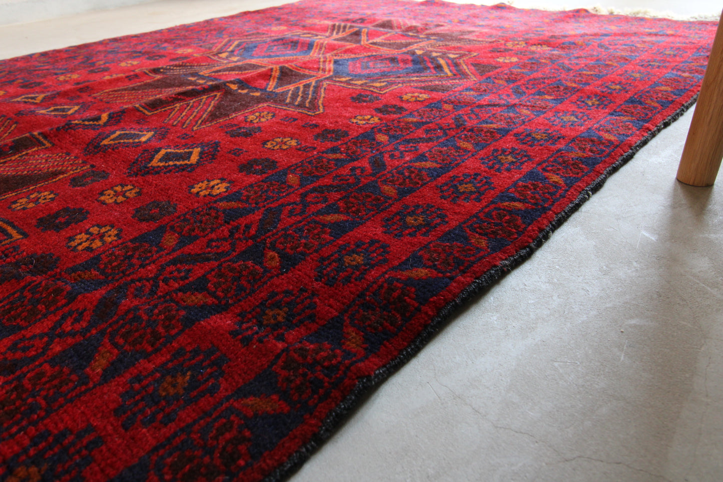 AFGHANISTAN VINTAGE BALUCH  1975-1980年代 199 × 104.5 cm