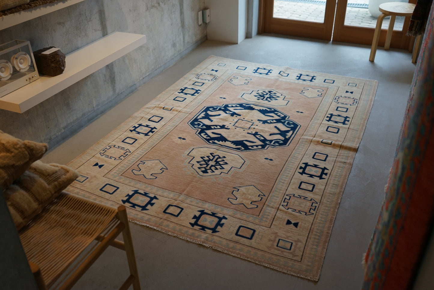 TURKEY OLD ANATORIA BEIGE 1970年代 210 × 150 cm No.TR25156