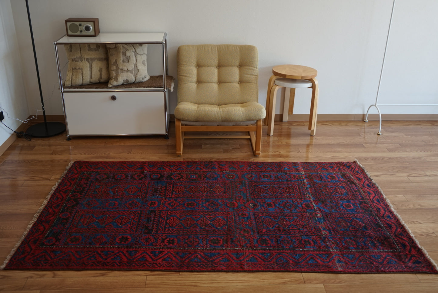 Afghanistan Old Baluch Yaqub Khani 1950年代 198 × 110 cm No.AF2526