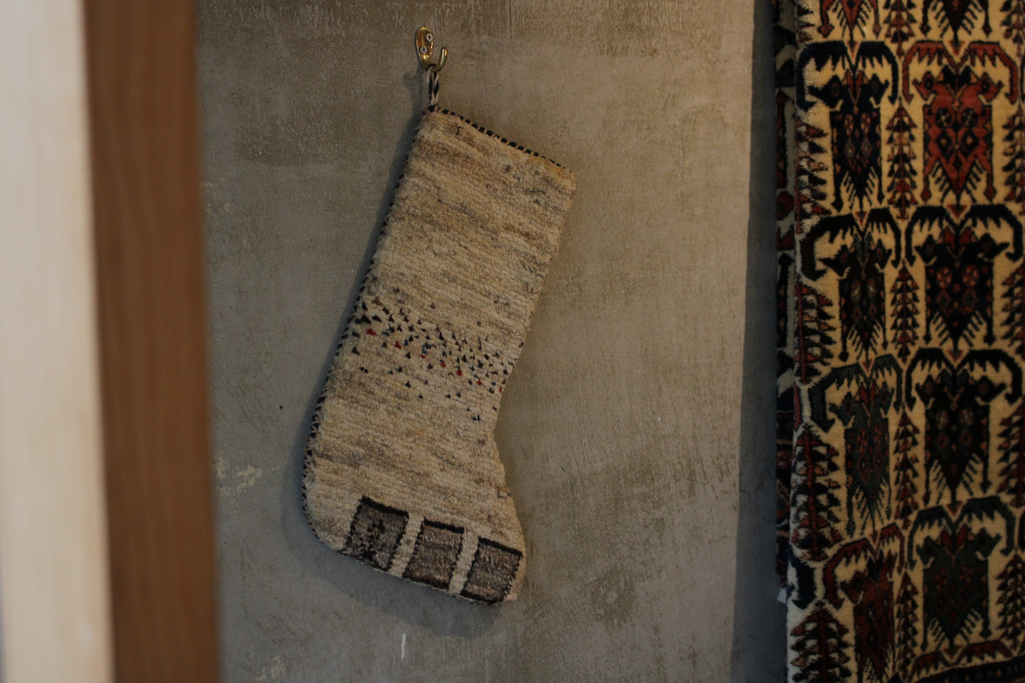 Iran antiques | Christmas Santa Socks 39×25cm No.14