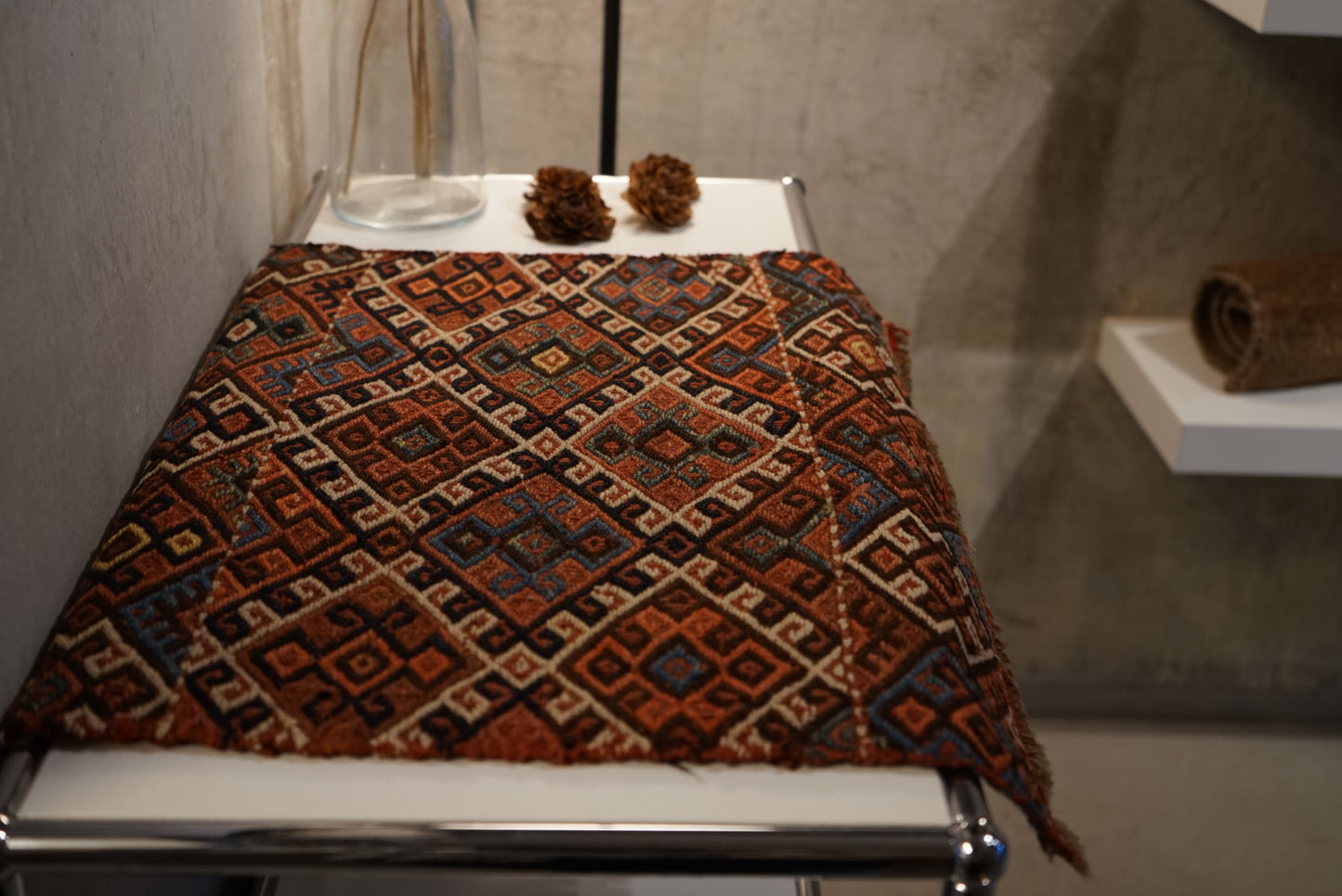 Türkiye Old Kurdistan Jajim Small size 1970年代 53 × 49 cm No.TR25233