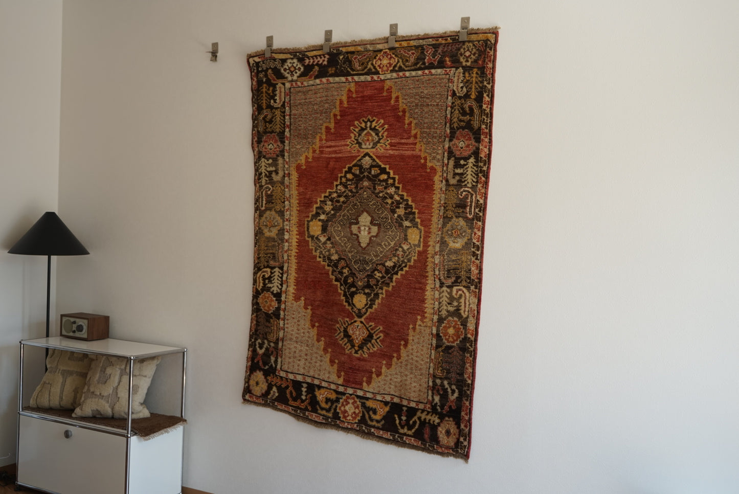 TRIBAL RUG TURKEY OLD KONYA OUSHAK 1965年代 164 × 115 cm No.TR25194