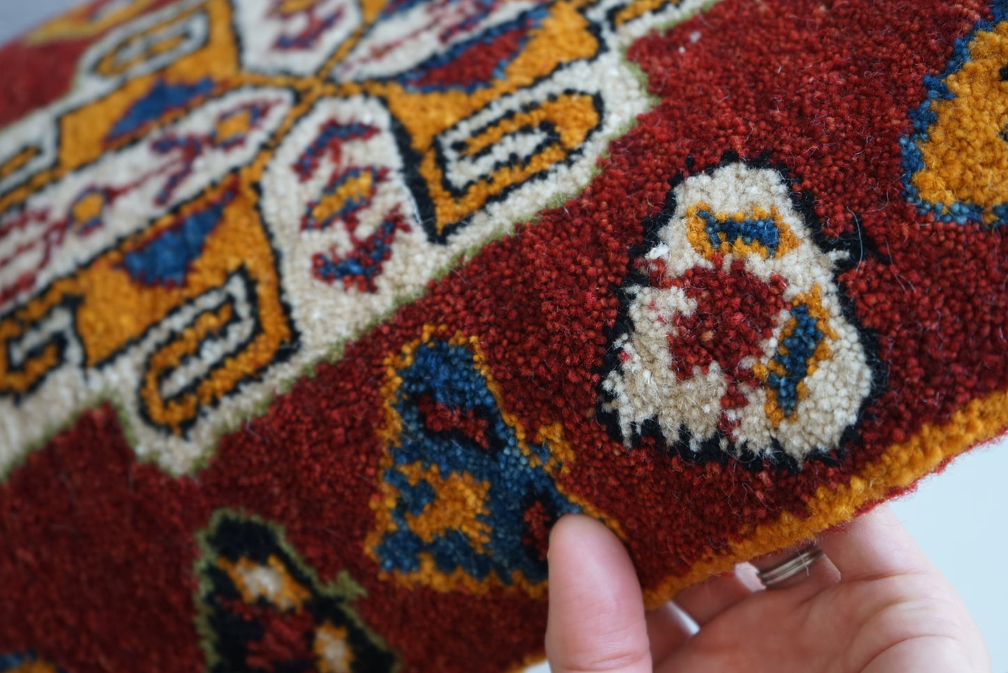 IRAN OLD SHIRAZ QASHQAI GABBEH 1930-1950年代 
40 × 33 cm