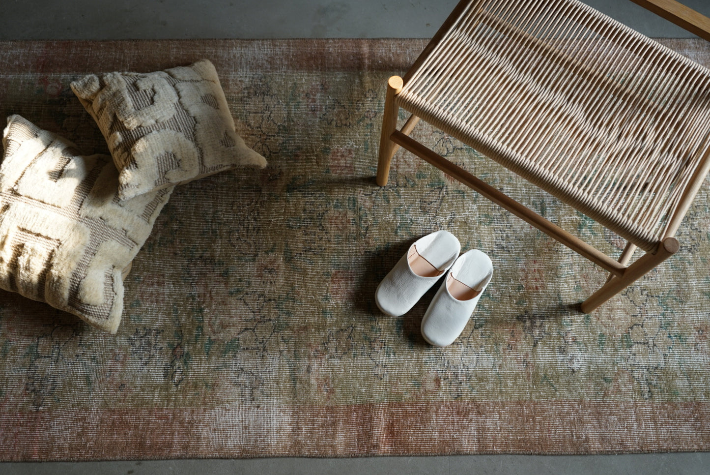 TURKEY OLD ISPARTA FLOWER GARDEN 1970年代 208  × 106 cm No.TR25122