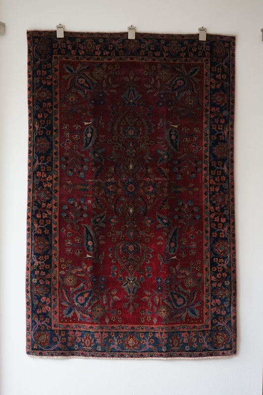 店頭販売 IRAN ANTIQUE KASHAN MOHTASHAM 1720年代 150 × 98 cm