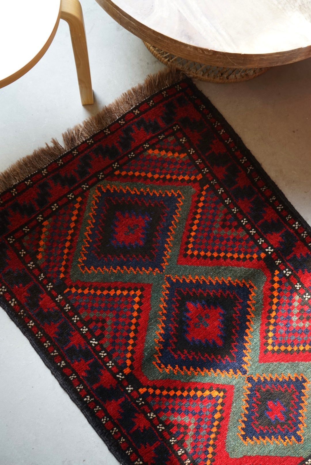 AFGHANISTAN BALUCH DOOR SIZE 1970-1980年代 93 × 64 cm