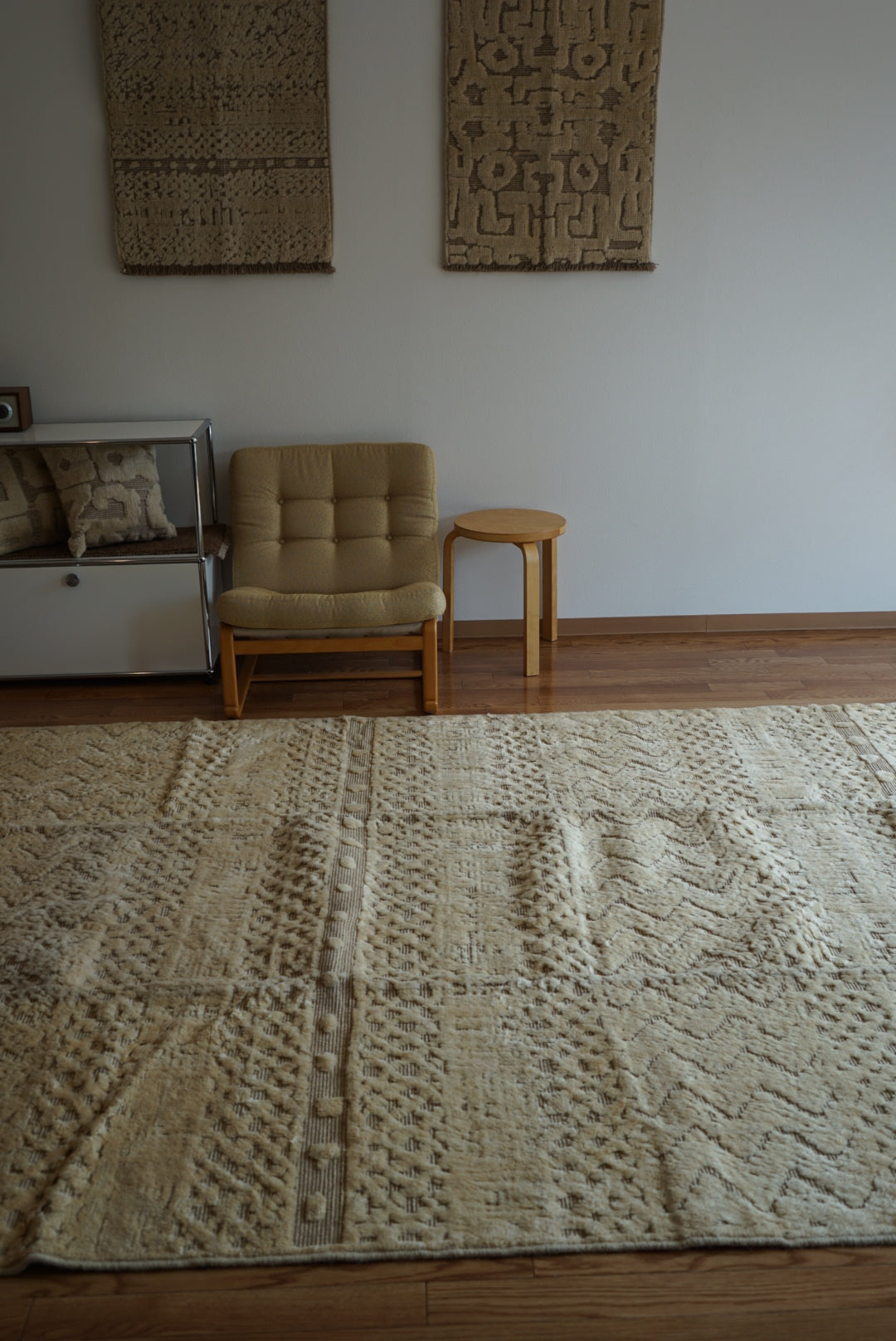 店頭販売 ORIGINAL IRAN  QASHQAI KILIM LIVING MAIN SIZE " MOM " 300 × 200 cm