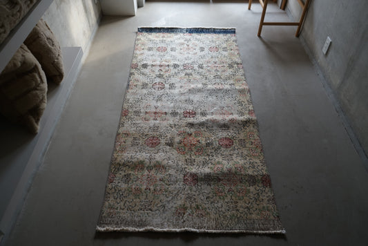 Türkiye Old Isparta Floral 1960年代 200 × 95 cm No.TR25256