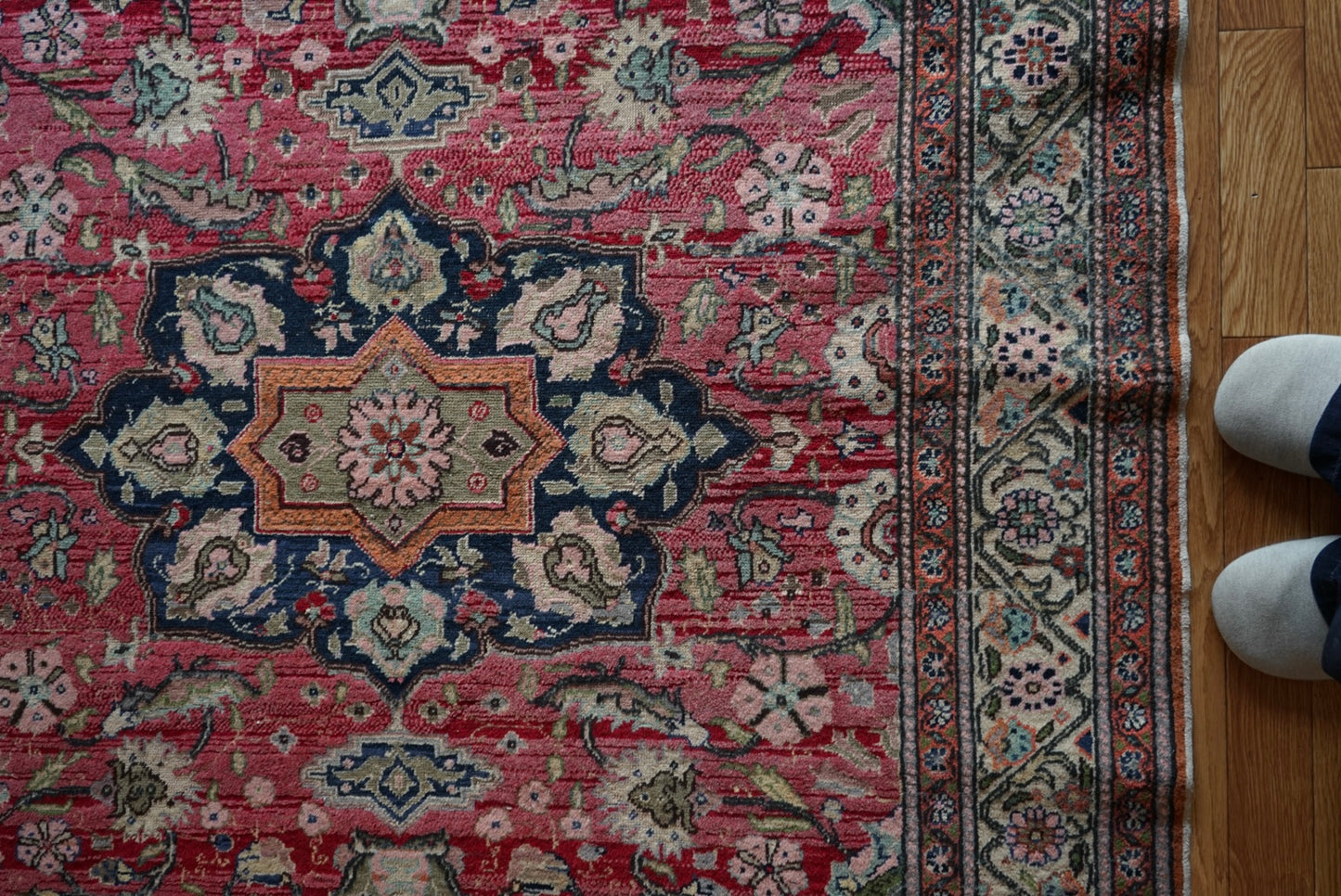 TURKEY OLD KAYSERI PINK 1950-1960年代 218 × 153 cm No.TR25192