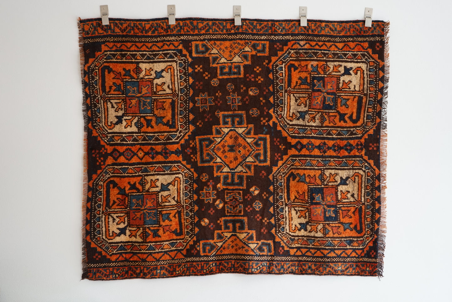 店頭販売 Iran Antique Shiraz Lori 1860年代 142 × 123 cm