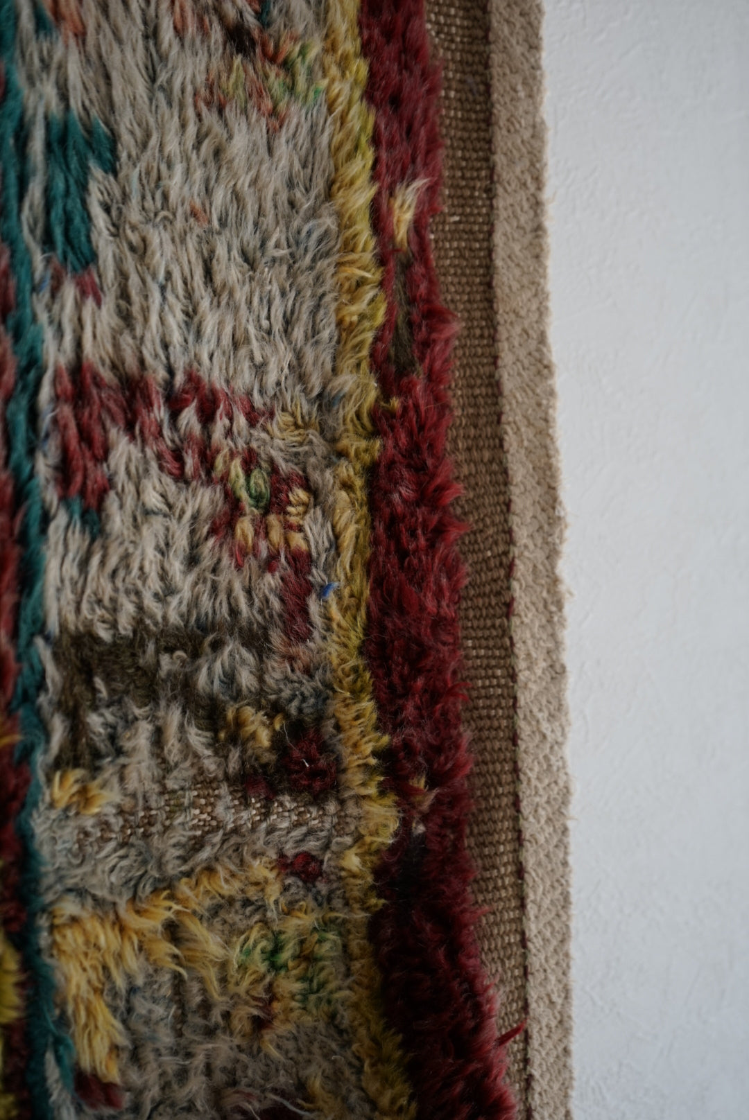 TRIBAL RUG TURKEY OLD OUSHAK 1965年代 154 × 133 cm No.TR25193