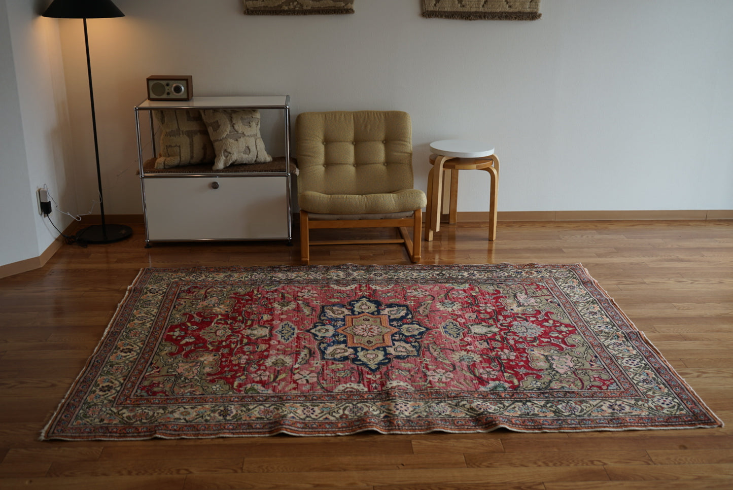 TURKEY OLD KAYSERI PINK 1950-1960年代 218 × 153 cm No.TR25192