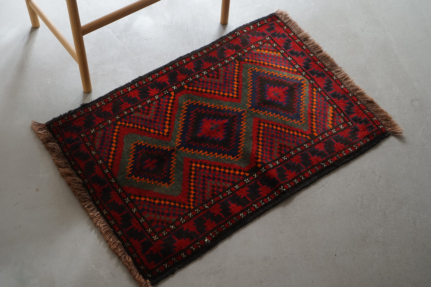 AFGHANISTAN BALUCH DOOR SIZE 1970-1980年代 93 × 64 cm