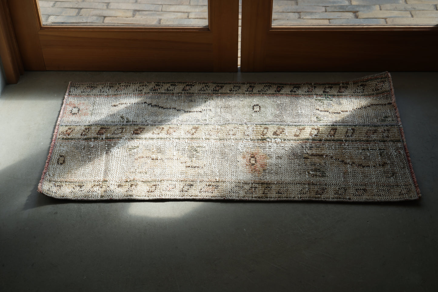 TURKEY VINTAGE SMALL GRAY RUG 100 × 51 cm No.TR25172