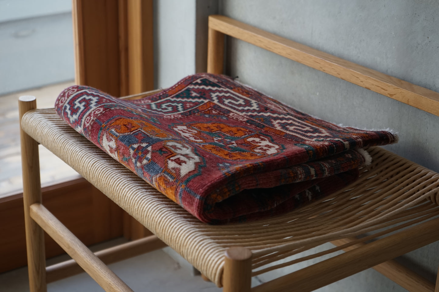 Türkiye Old Turkmen Red 1970年代 120 × 75 cm No.TR25225