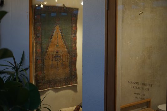 Türkiye Old Isparta Prayer Rug 1970年代 115 × 78 cm No.TR25282