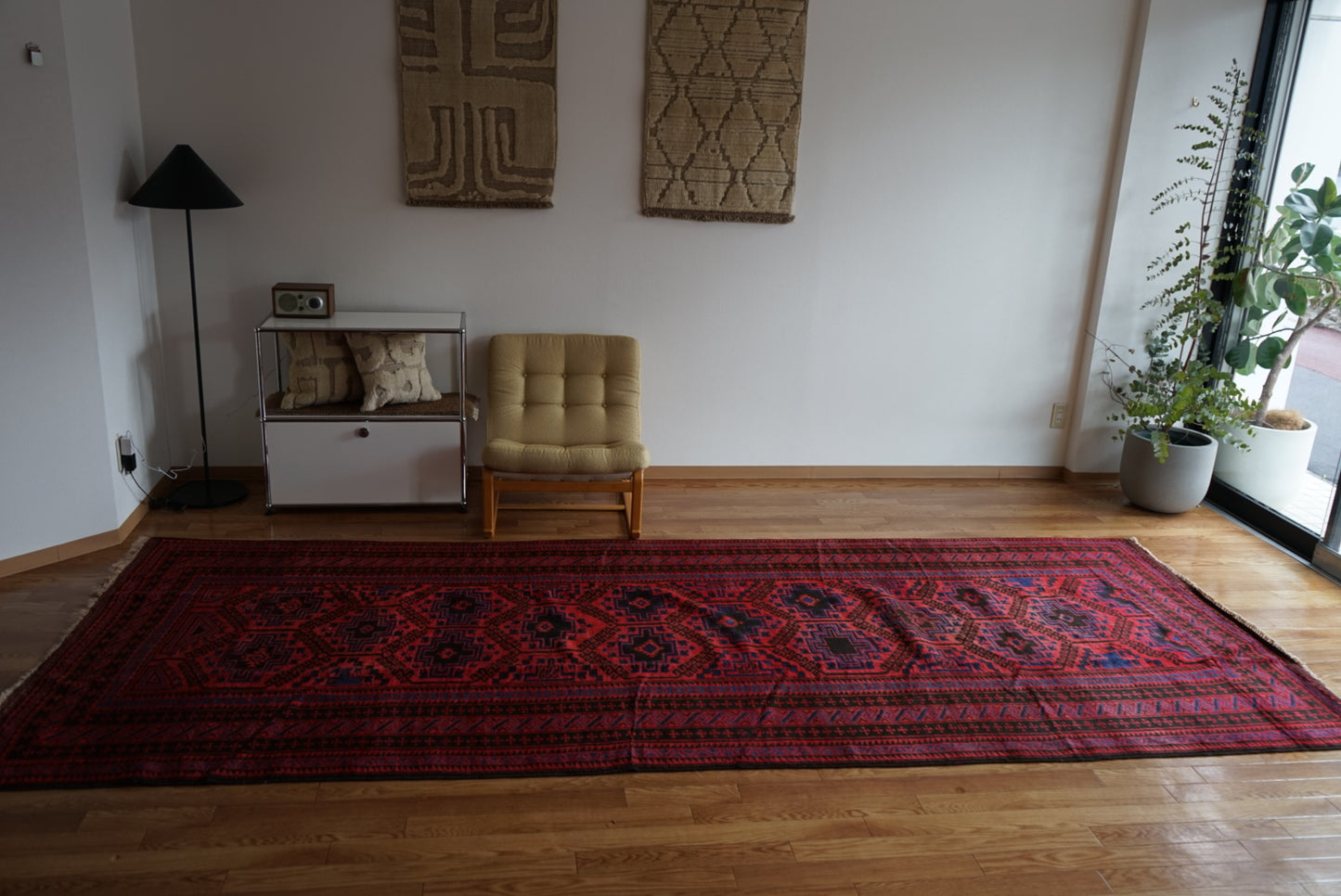 Afghanistan Vintage Baluch 1980年代 381 × 152 cm No.AF2529